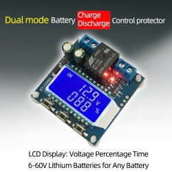 Regulator panouri solare incarcare baterii CD60L 12V 24V 48V cu afisaj OLED