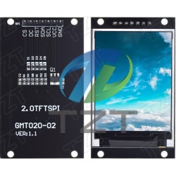 Ecran display LCD TFT OLED 2.0 inch IC ST7789V 240x320 Dot-Matrix SPI