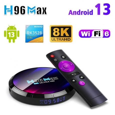 Android 9.0 TV BOX player H96 MAX RK3318 4GB RAM 64GB ROM 5G WIFI bluetooth 4.0 4K VP9 H.265
