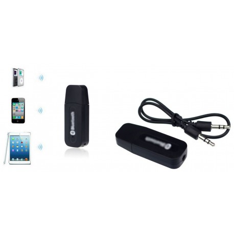 Receiver USB Bluetooth Stereo cu mufa jack 3,5mm