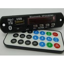 Modul mp3 decoder cu slot pentru SD Card USB Radio FM si Bluetooth