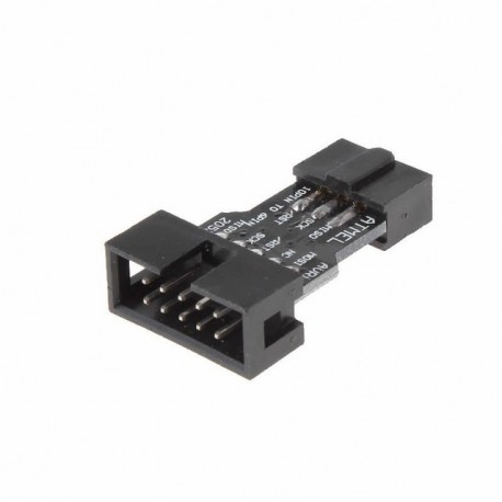 Adaptor interfata 10 pini la 6 pini AVRISP MKII USBASP STK500