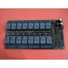Placa 16 relee 5v 220v cu optocuplor si LM2576