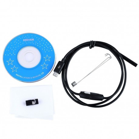 Camera endoscop 5,5mm + cablu 2M cu mini USB